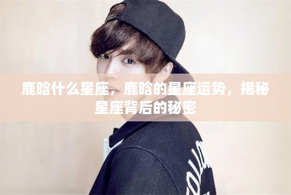 鹿晗星座揭秘,运势与星座背后的秘密探究
